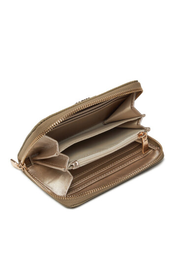 Guess Голям дамски портфейл Laurel (ZG) Slg SWZG85 00400 Зелен - Mera.bg