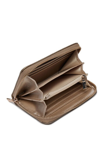 Guess Голям дамски портфейл Meridian (BG) Slg SWBG87 78400 Розов - Mera.bg