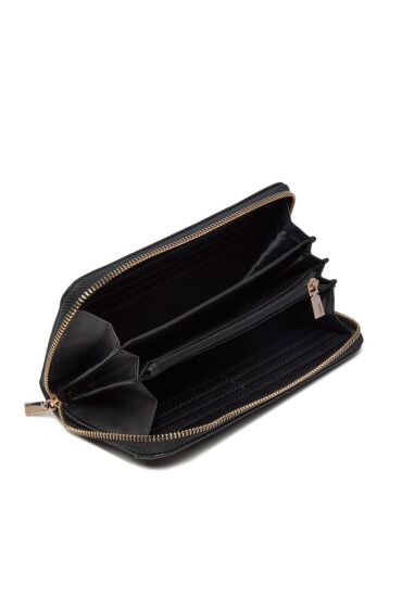 Guess Голям дамски портфейл Meridian (BG) Slg SWBG87 78460 Черен - Mera.bg