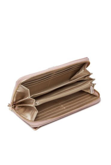 Guess Голям дамски портфейл Meridian (BG) Slg SWBG87 78460 Розов - Mera.bg