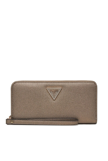 Guess Голям дамски портфейл Meridian (BG) Slg SWBG87 78460 Сребрист - Mera.bg