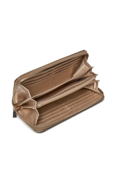 Guess Голям дамски портфейл Meridian (BG) Slg SWBG87 78460 Сребрист - Mera.bg