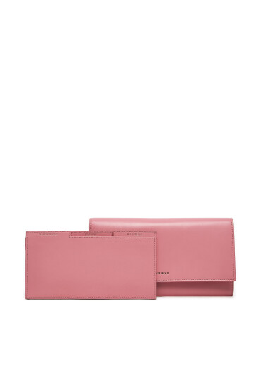 Guess Голям дамски портфейл Not Coordinated Wallets RW1655 P4301 Розов - Mera.bg