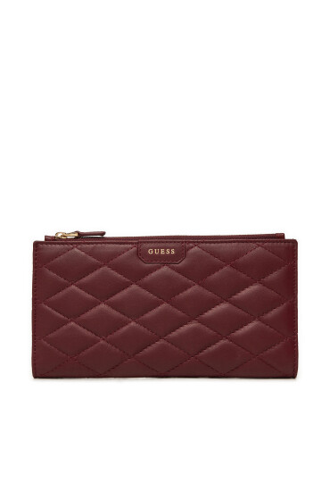 Guess Голям дамски портфейл RW1694 P4401 Бордо - Mera.bg