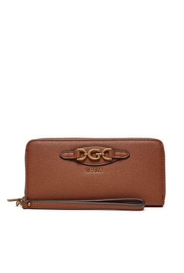 Guess Голям дамски портфейл SWBB94 94146 Кафяв - Mera.bg