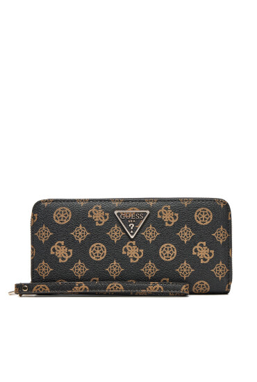 Guess Голям дамски портфейл SWPG85 00146 Кафяв - Mera.bg