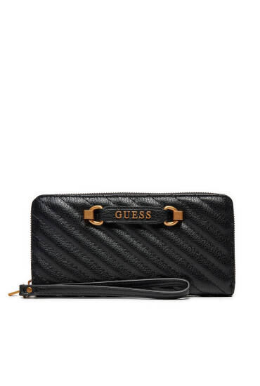 Guess Голям дамски портфейл SWQB94 95146 Черен - Mera.bg