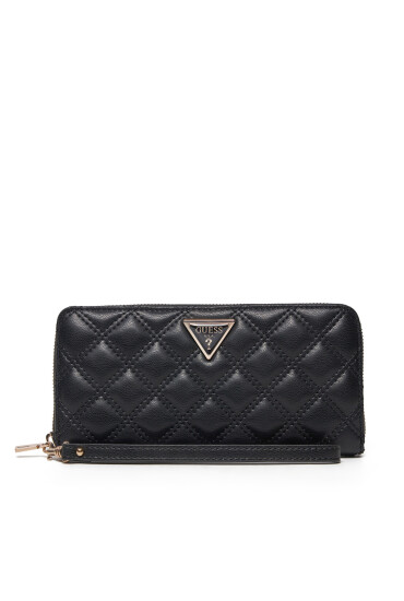 Guess Голям дамски портфейл SWQG87 48146 Черен - Mera.bg