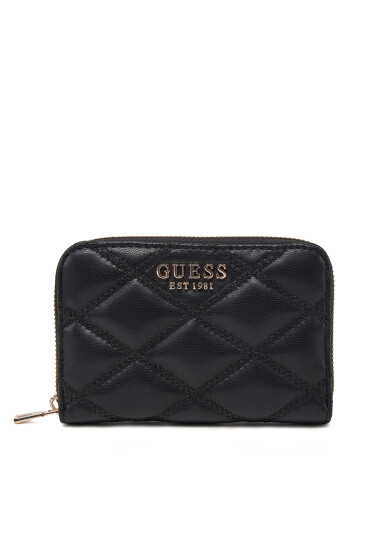 Guess Голям дамски портфейл SWQG96 32140 Черен - Mera.bg