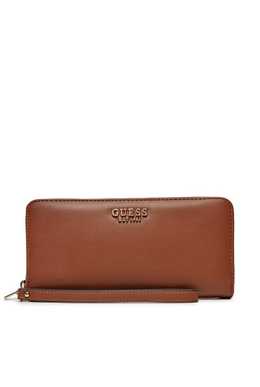 Guess Голям дамски портфейл SWVC85 00146 Кафяв - Mera.bg