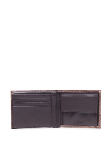 Guess Голям мъжки портфейл Vezzola (4G Logo Basique) SMVEZL LEA24 Кафяв - Mera.bg