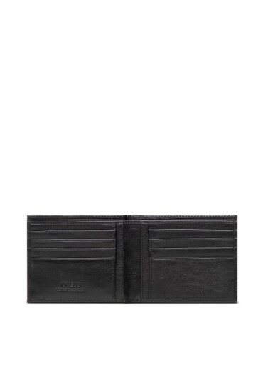 Guess Голям мъжки портфейл Scala Slg SMSCLA LEA27 Черен - Mera.bg