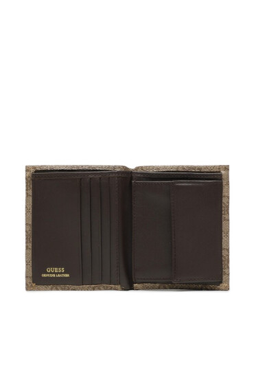 Guess Голям мъжки портфейл Vezzola Smart Slg SMEVZL LEA22 BBO - Mera.bg