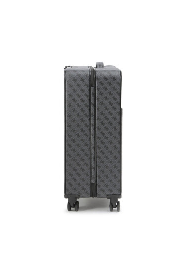 Guess Голям куфар Vezzola Travel TMVZLS P3302 Черно родиево покритие - Mera.bg
