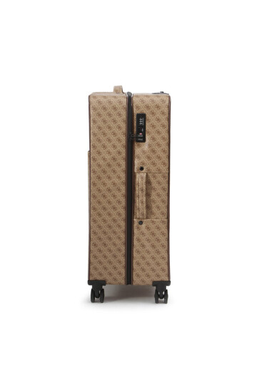 Guess Голям куфар Vezzola Travel TMVZLS P3303 Кафяв - Mera.bg