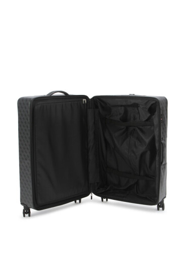 Guess Голям куфар Vezzola Travel TMVZLS P3303 Черен - Mera.bg