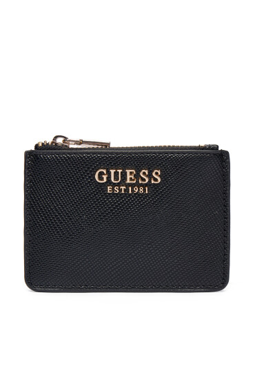 Guess Калъф за кредитни карти Laurel II Slg SWZG74 59505 Черен - Mera.bg
