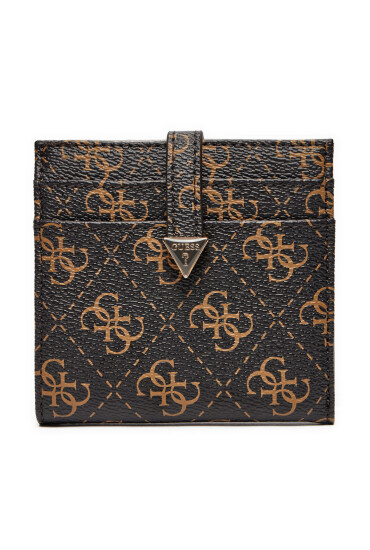 Guess Калъф за кредитни карти SWQG95 10152 Кафяв - Mera.bg