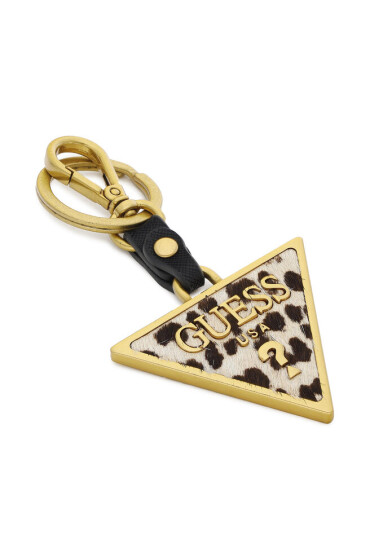 Guess Ключодържател Leather Triangle Keyring RW7420 P2201 WML - Mera.bg