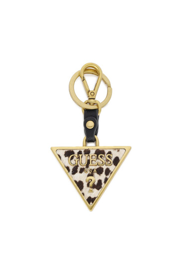 Guess Ключодържател Leather Triangle Keyring RW7420 P2201 WML - Mera.bg