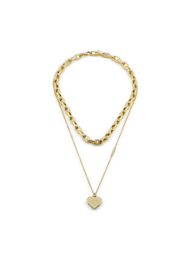 Guess Колие JUBN02 227JWYGT Златист - Mera.bg