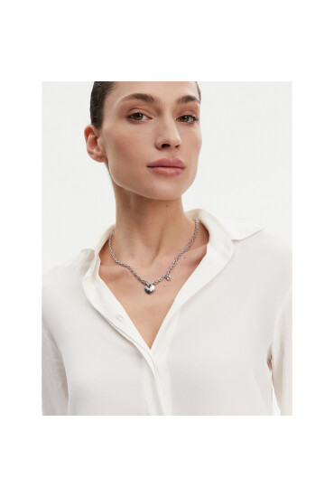 Guess Колие JUBN05 216JW Сребрист - Mera.bg