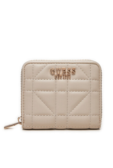 Guess Малък дамски портфейл Assia SWQG84 99370 Сив - Mera.bg