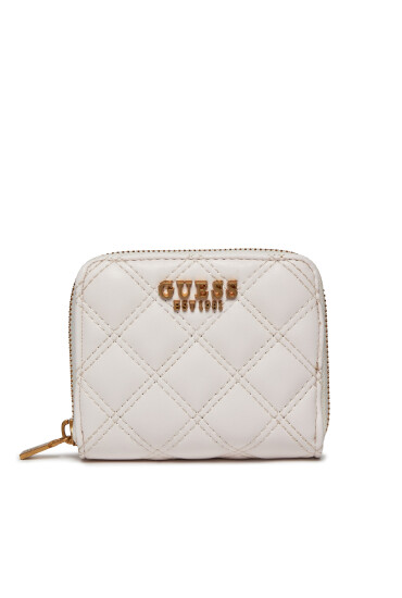 Guess Малък дамски портфейл Giully (QA) Slg SWQA87 48370 Екрю - Mera.bg