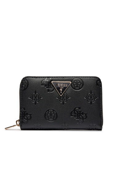 Guess Малък дамски портфейл Jena Slg SWPG92 20400 Черен - Mera.bg