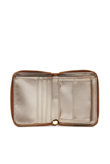 Guess Малък дамски портфейл Laryn (BA) Slg SWBA91 96370 Сив - Mera.bg