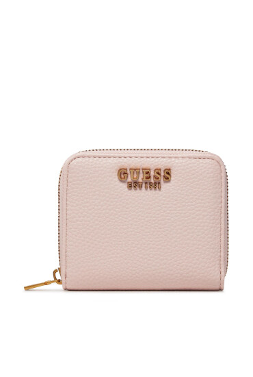 Guess Малък дамски портфейл Laryn (BA) Slg SWBA91 96370 Розов - Mera.bg