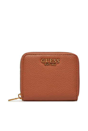 Guess Малък дамски портфейл Laryn (BA) Slg SWBA91 96370 Сив - Mera.bg