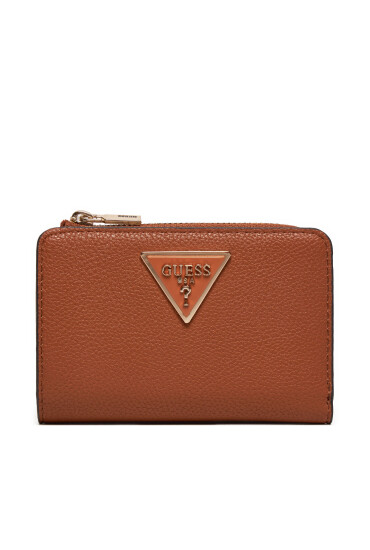 Guess Малък дамски портфейл Laurel (BG) Wallets SWBG85 00560 Кафяв - Mera.bg