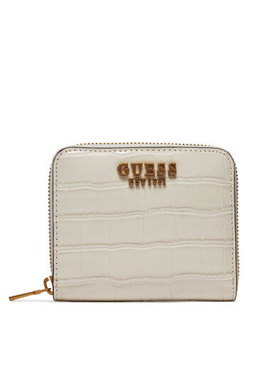 Guess Малък дамски портфейл Laurel (CX) Slg SWCX85 00370 Екрю - Mera.bg