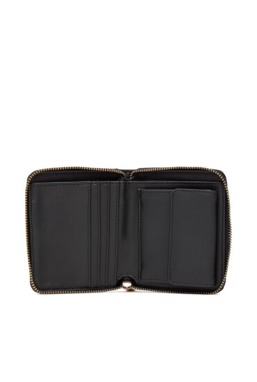 Guess Малък дамски портфейл Meridian (BG) Slg SWBG87 78370 Черен - Mera.bg
