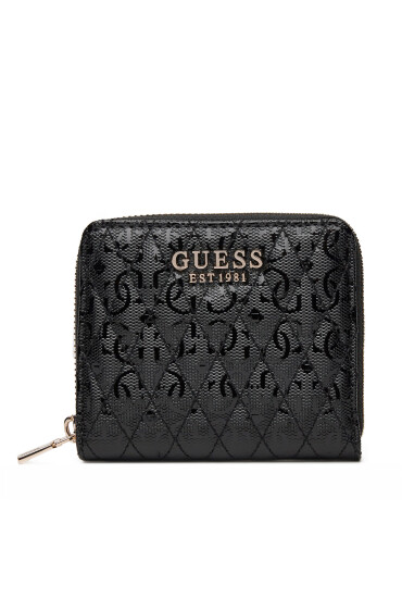 Guess Малък дамски портфейл SWGG96 26137 Черен - Mera.bg