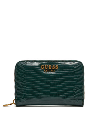 Guess Голям дамски портфейл SWKB95 06140 Зелен - Mera.bg