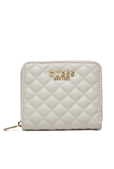Guess Малък дамски портфейл SWQG95 41137 Бял - Mera.bg
