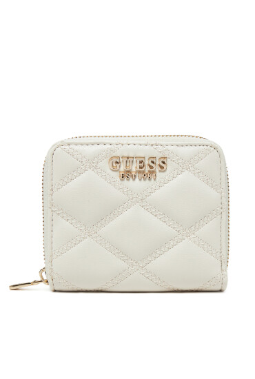 Guess Малък дамски портфейл SWQG96 32137 Екрю - Mera.bg