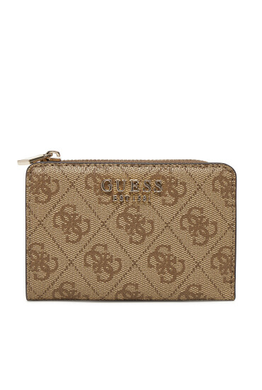 Guess Малък дамски портфейл SWSG85 00156 Бежов - Mera.bg