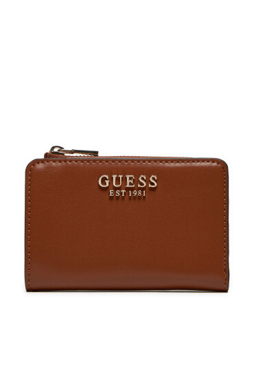 Guess Малък дамски портфейл SWVC85 00156 Кафяв - Mera.bg