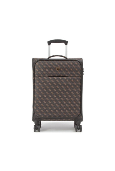 Guess Самолетен куфар за ръчен багаж Vezzola Travel TMVZLS P3142 Кафяв - Mera.bg