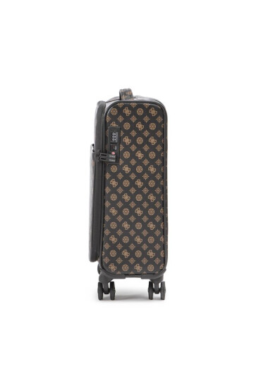 Guess Самолетен куфар за ръчен багаж Peony Travel TMPEON P3301 Кафяв - Mera.bg