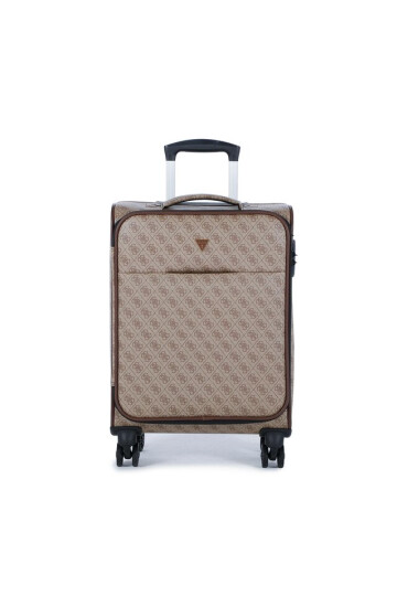Guess Самолетен куфар за ръчен багаж Vezzola Travel TMVZLS P3142 Кафяв - Mera.bg