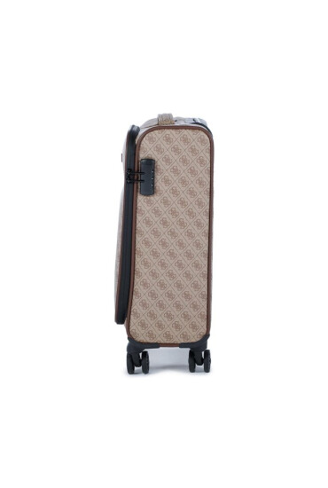 Guess Самолетен куфар за ръчен багаж Vezzola Travel TMVZLS P3142 Кафяв - Mera.bg