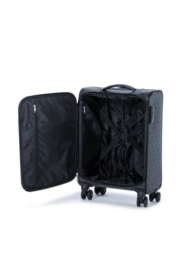 Guess Самолетен куфар за ръчен багаж Vezzola Travel TMVZLS P3142 Сив - Mera.bg