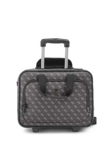 Guess Самолетен куфар за ръчен багаж Vezzola Travel TMVZLS P3143 Черен - Mera.bg