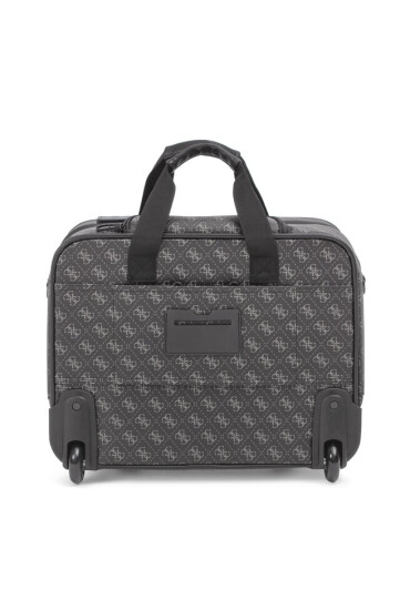 Guess Самолетен куфар за ръчен багаж Vezzola Travel TMVZLS P3143 Черен - Mera.bg
