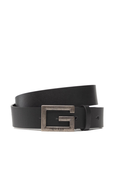Guess Мъжки колан Not Coordinated Belts BM7632 LEA35 Черен - Mera.bg
