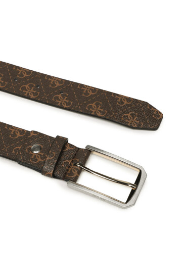 Guess Мъжки колан Vezzola Belts BM7723 VIN35 Кафяв - Mera.bg